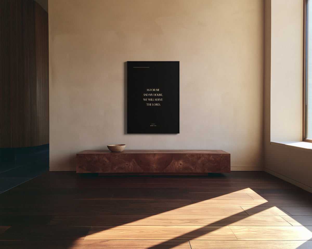 The Minimalist Collection, My House, in the hallway