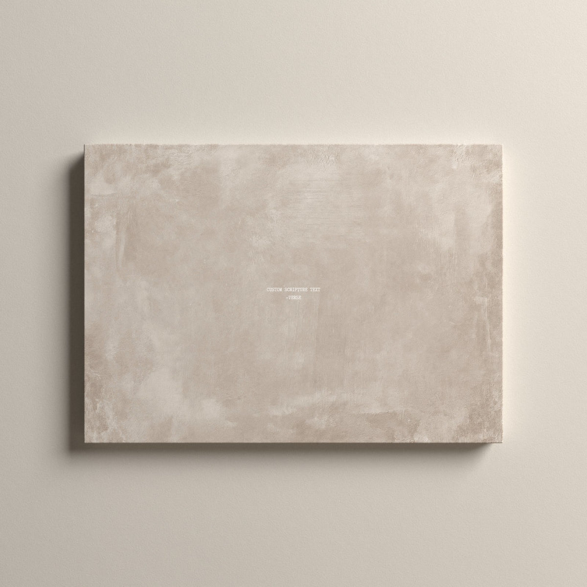 Oat Scripture canvas with your own verse, unframed