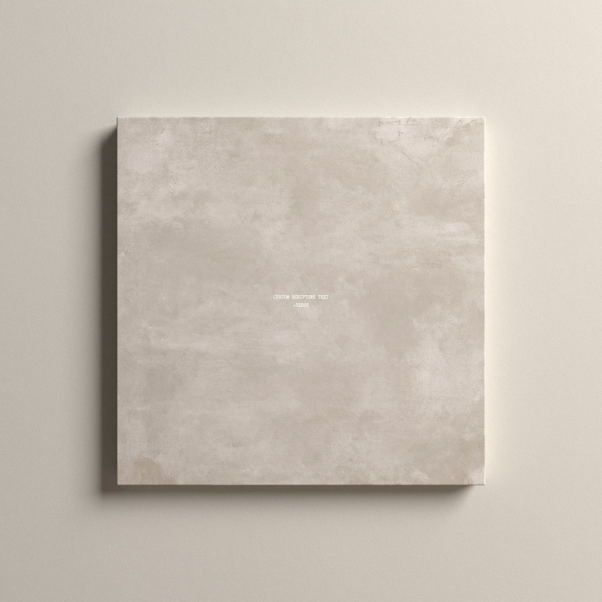 Oat Scripture canvas with your own verse, unframed