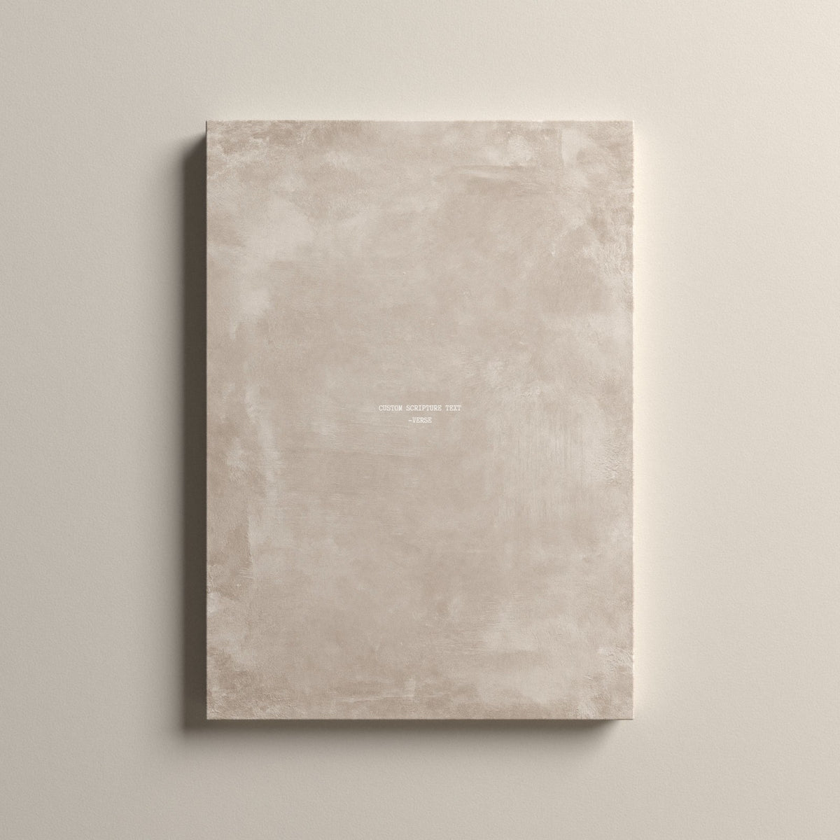 Oat Scripture canvas with your own verse, unframed
