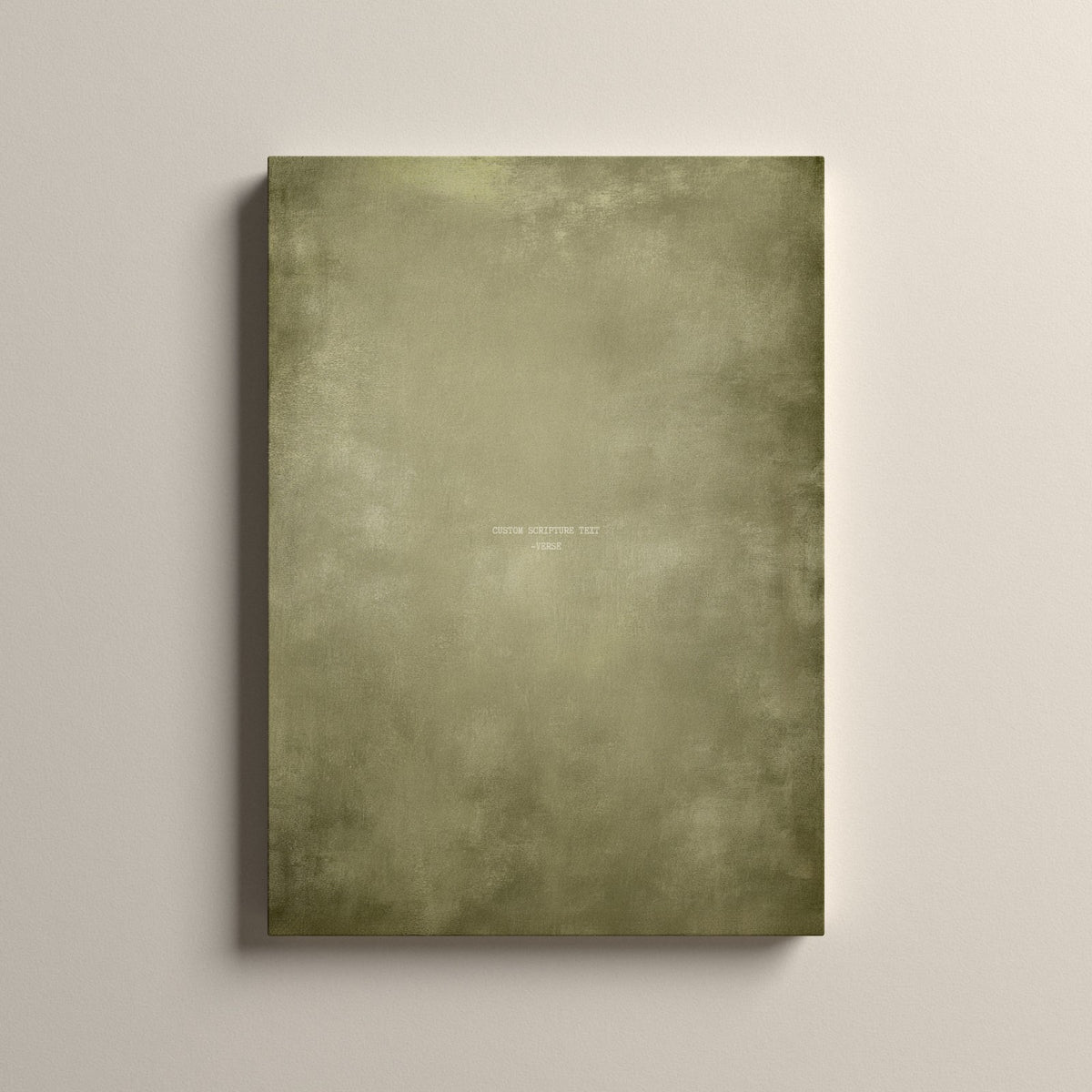 Olive Scripture canvas with your own verse, unframed