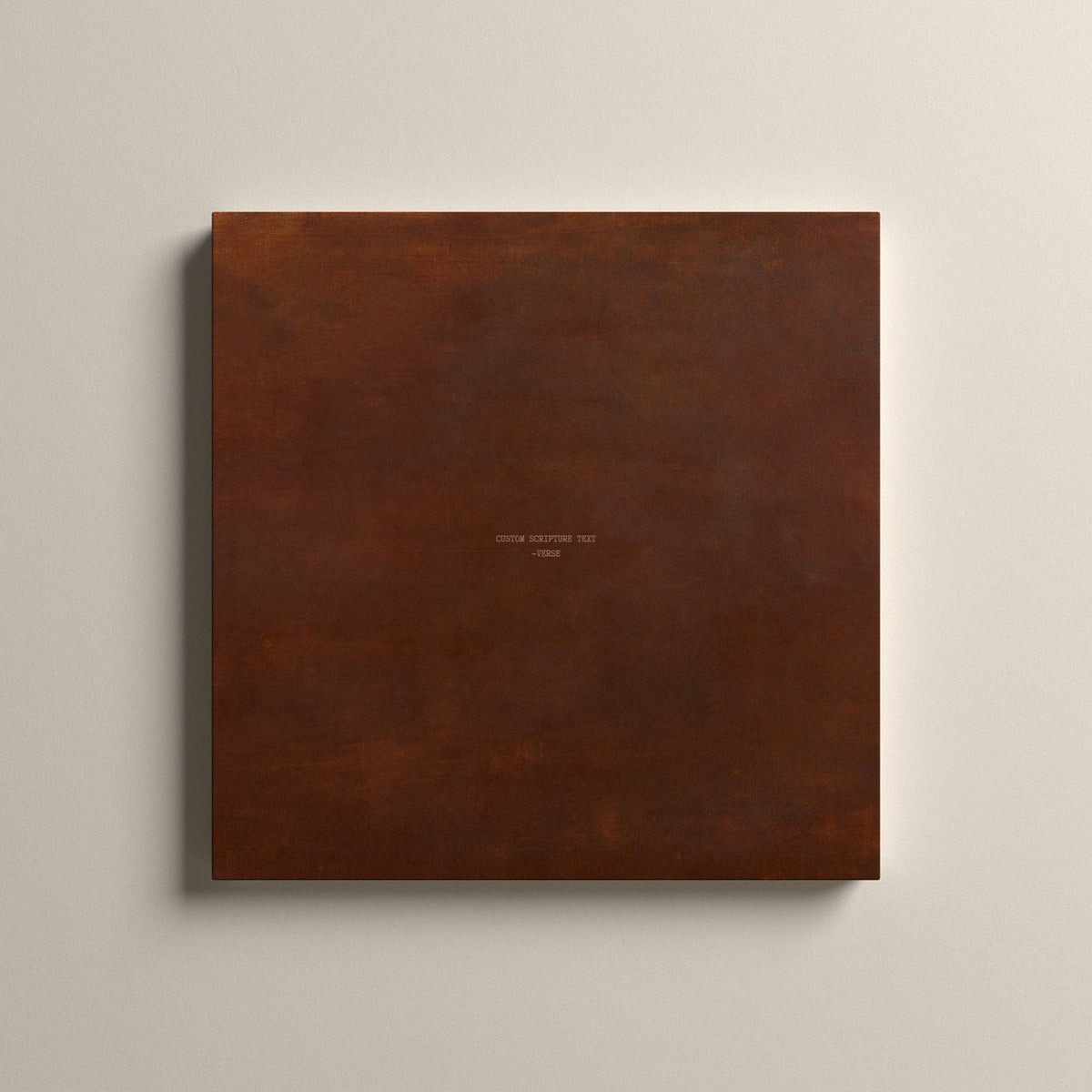 PATINA 02 Scripture canvas with your own verse, unframed