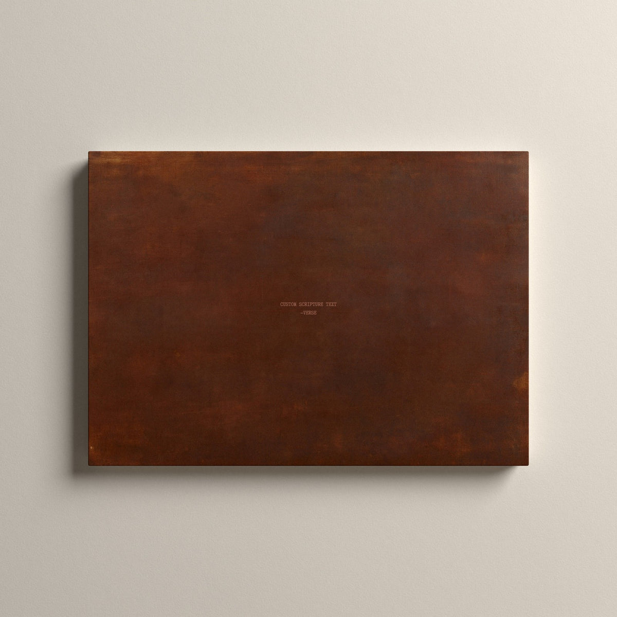 PATINA 02 Scripture canvas with your own verse, unframed