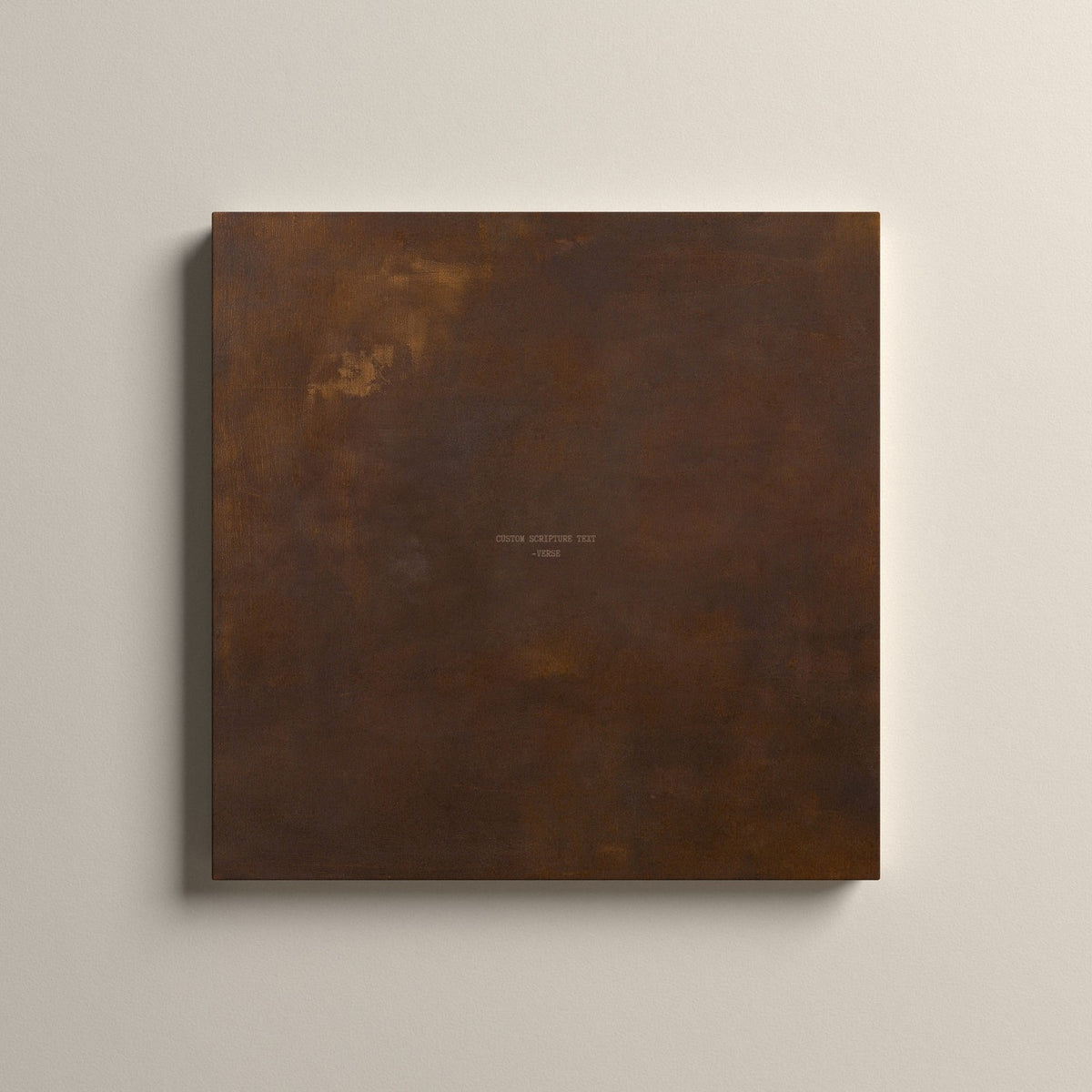 PATINA 03 Scripture canvas with your own verse, unframed