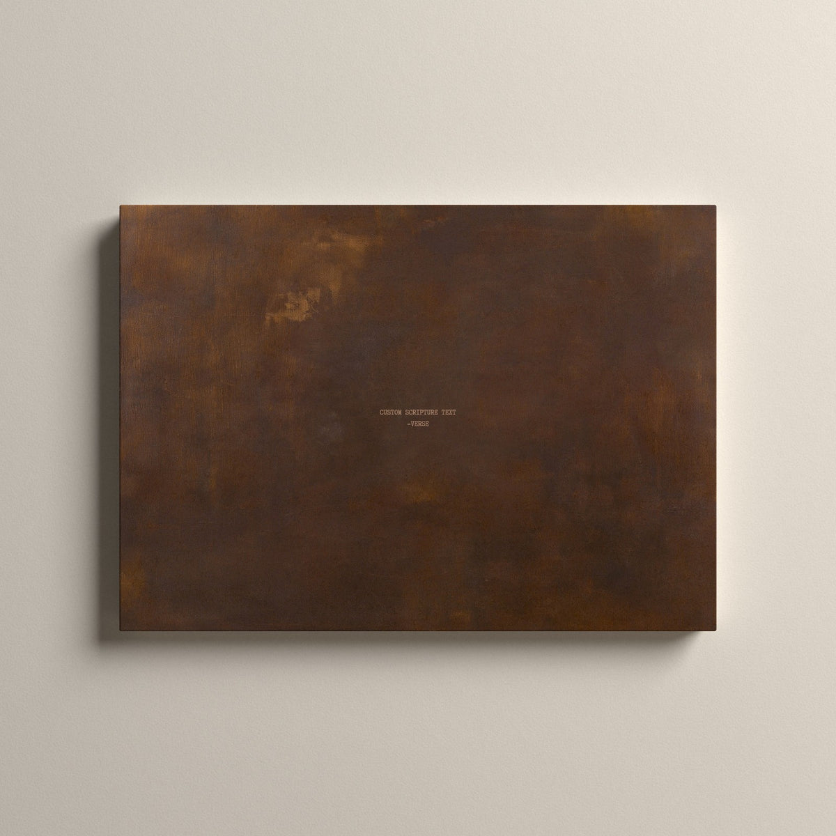 PATINA 03 Scripture canvas with your own verse, unframed
