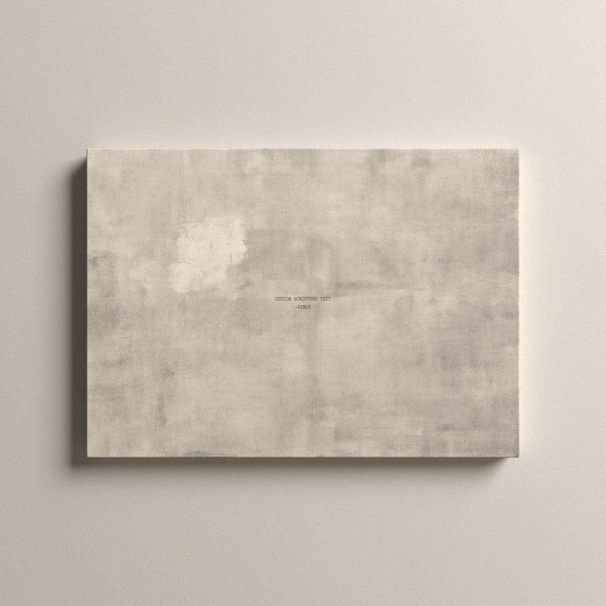 PATINA 04 Scripture canvas with your own verse, unframed